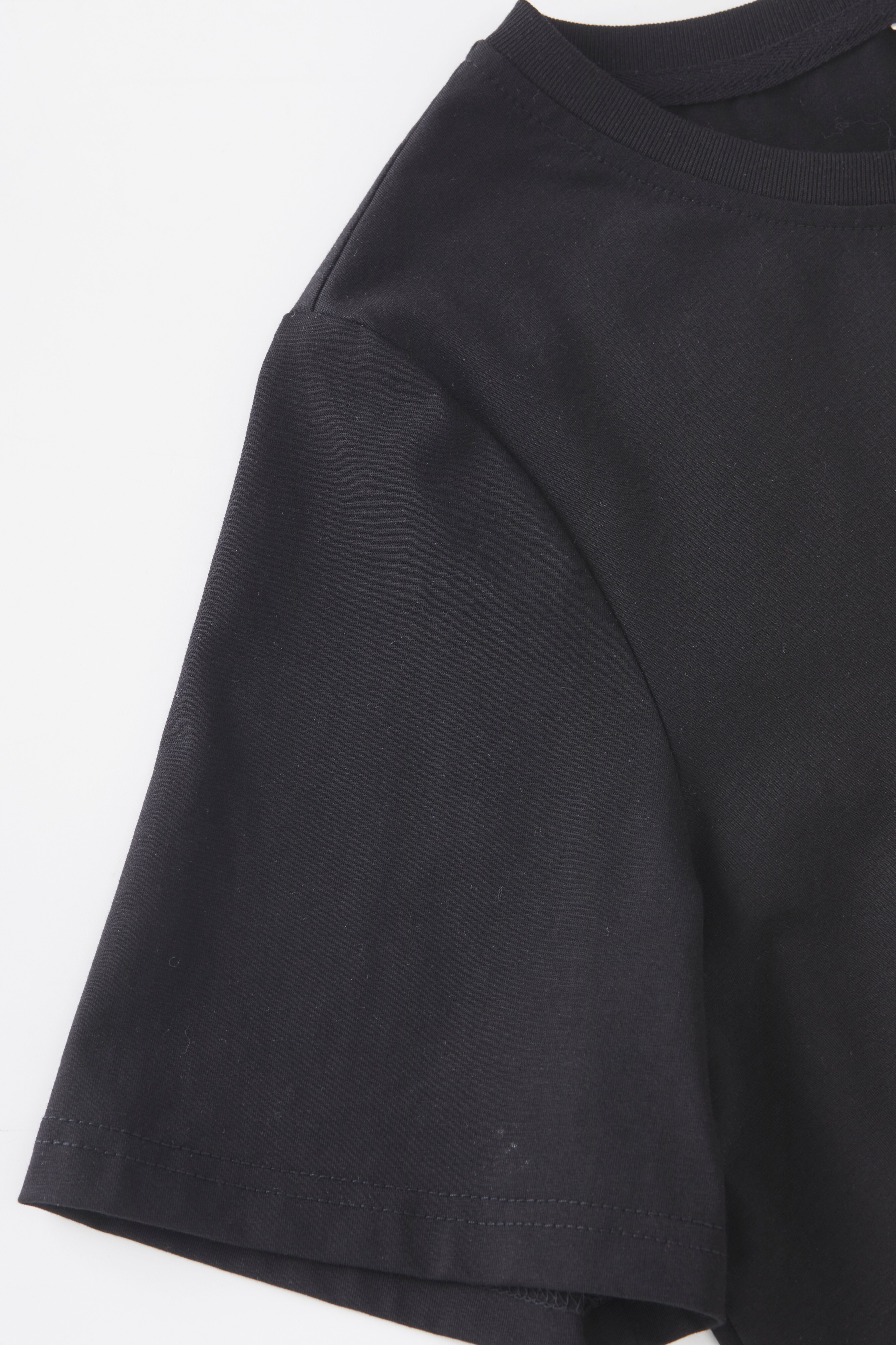 Cartoon Age Reducing Boutique Embroidered Printed T-shirt FXZ8050