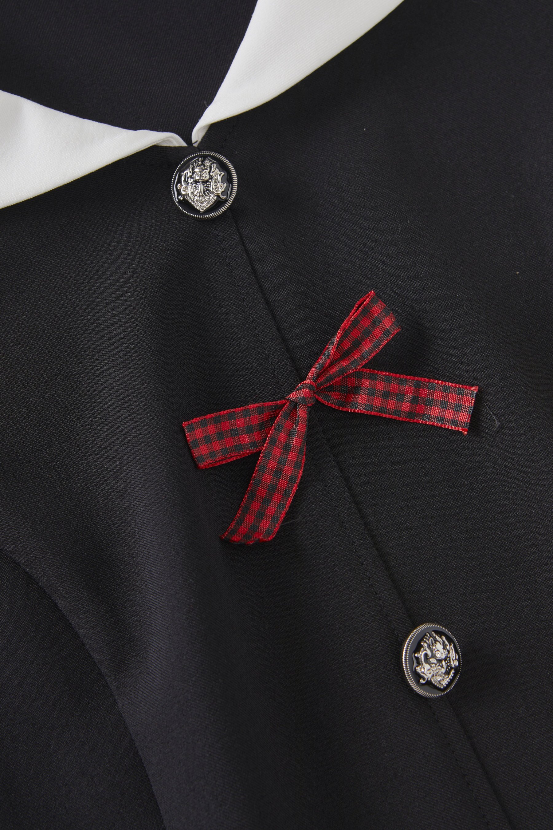 Age reducing bow doll collar shirt FXA8022