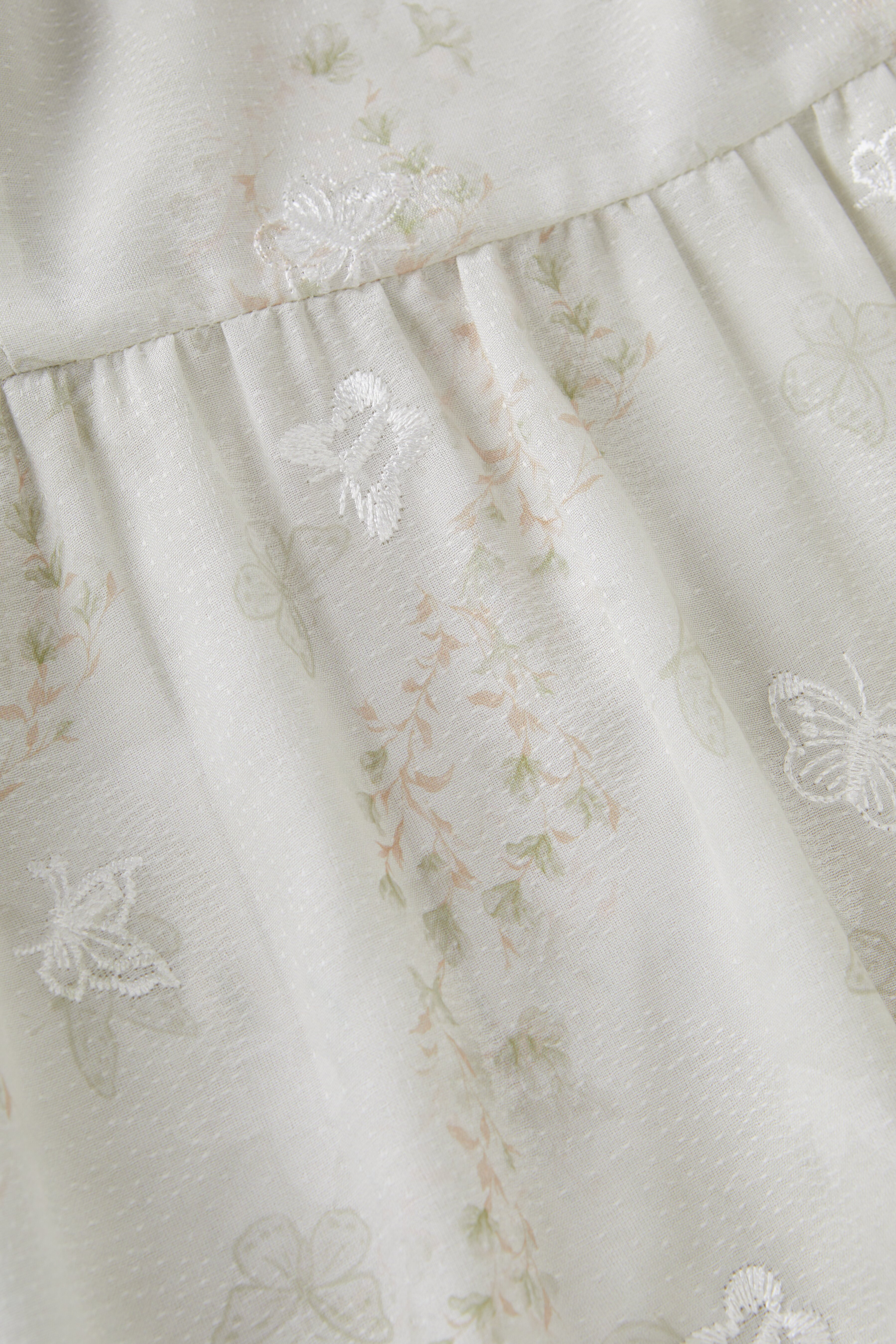 Vacation style square collar floral waist cinching dress FXQ7098