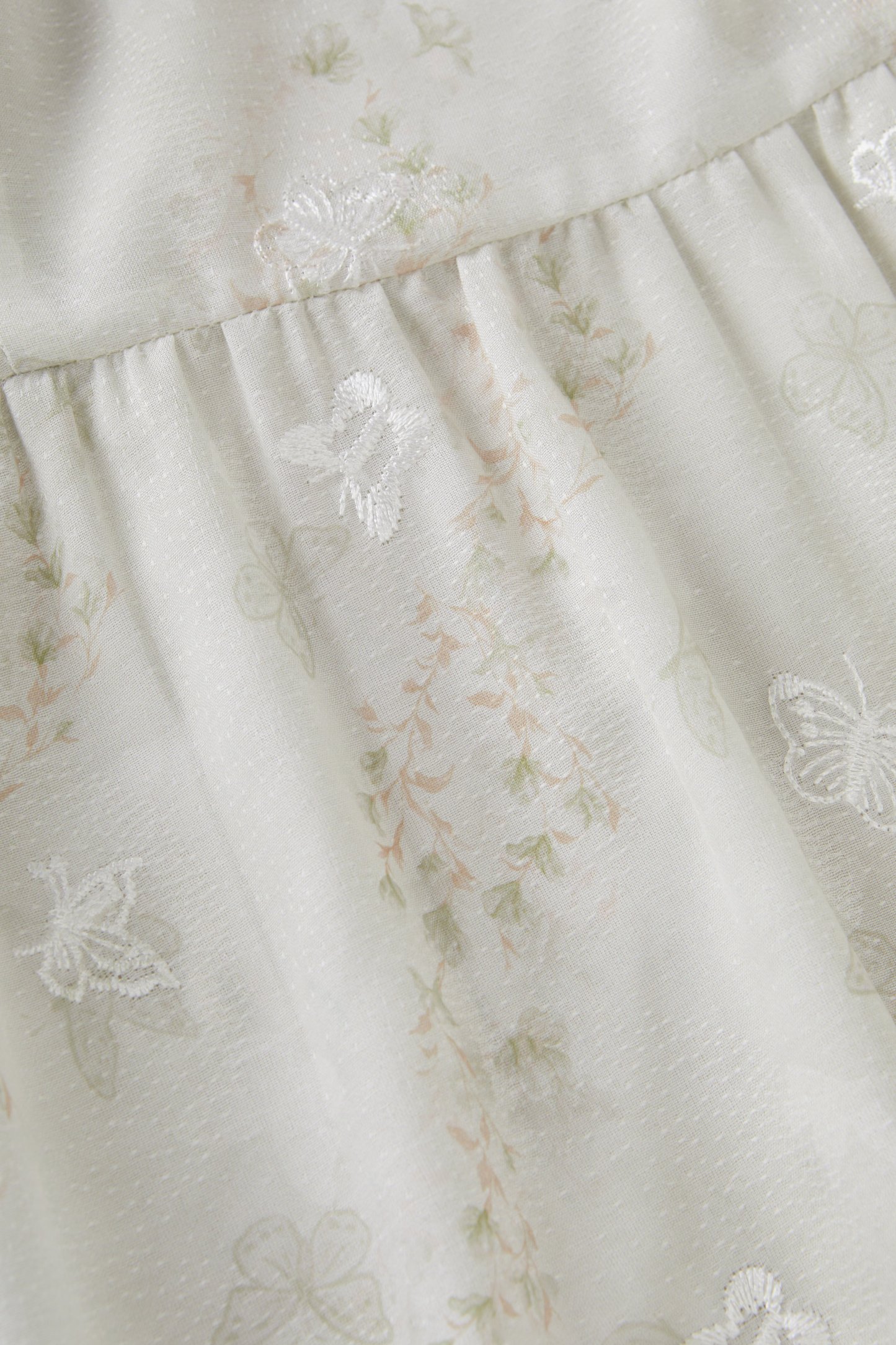 Vacation style square collar floral waist cinching dress FXQ7098