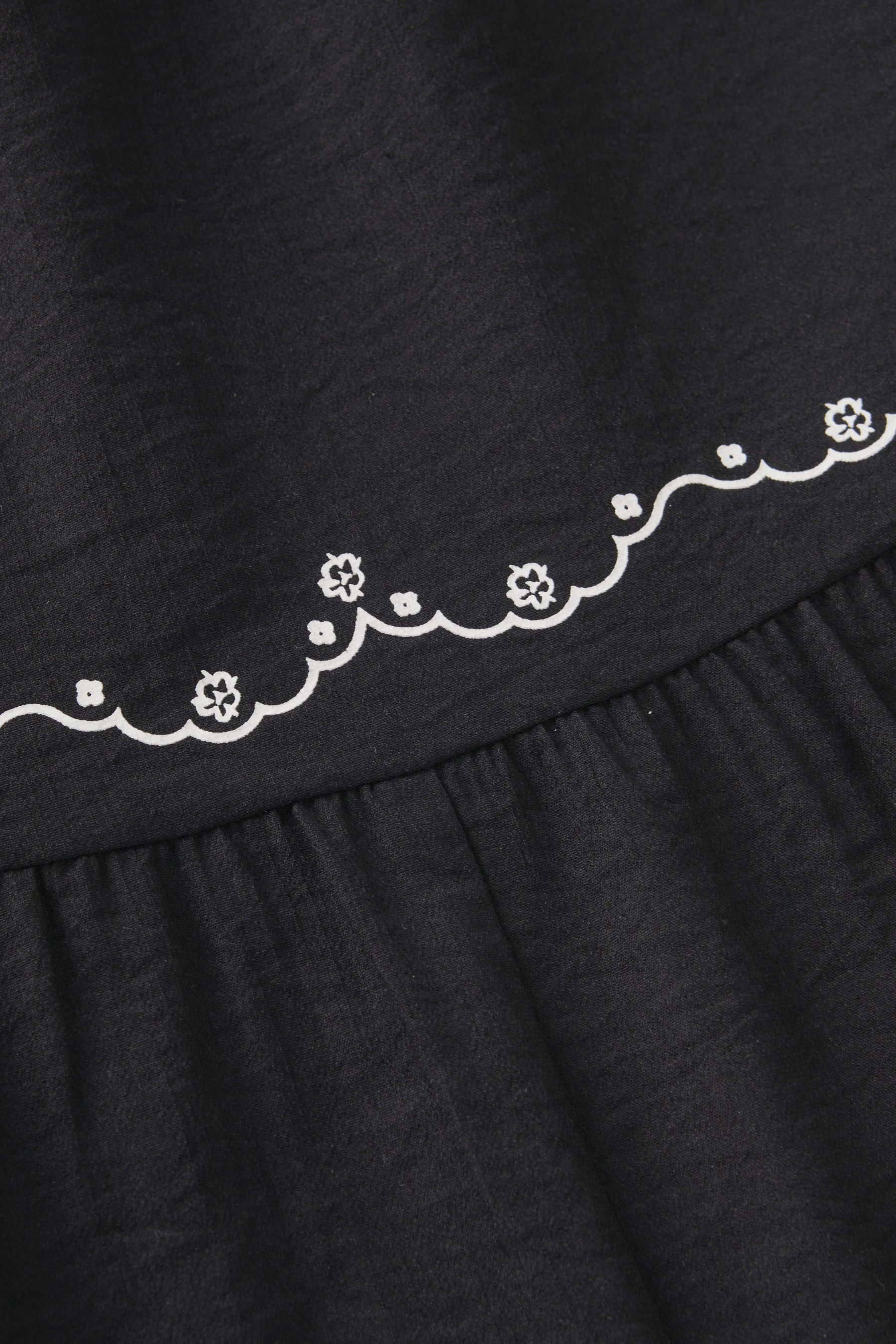 High waisted printed cake A-line skirt FXBQ8057