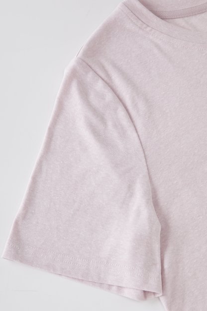 Loose round neck heavy-duty embroidered T-shirt FXZ8025