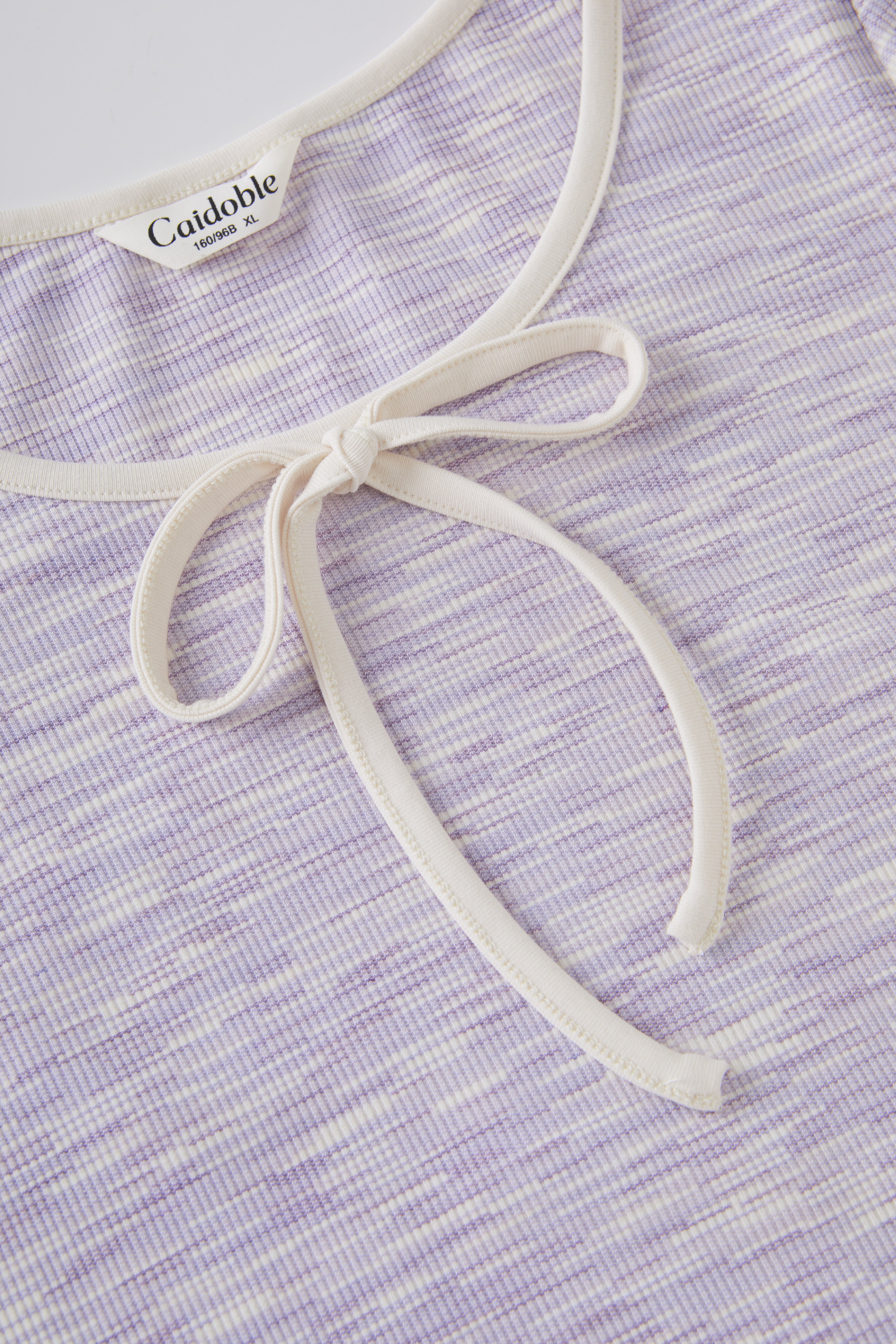 Sweet style bubble sleeve U-neck T-shirt FXZ8068