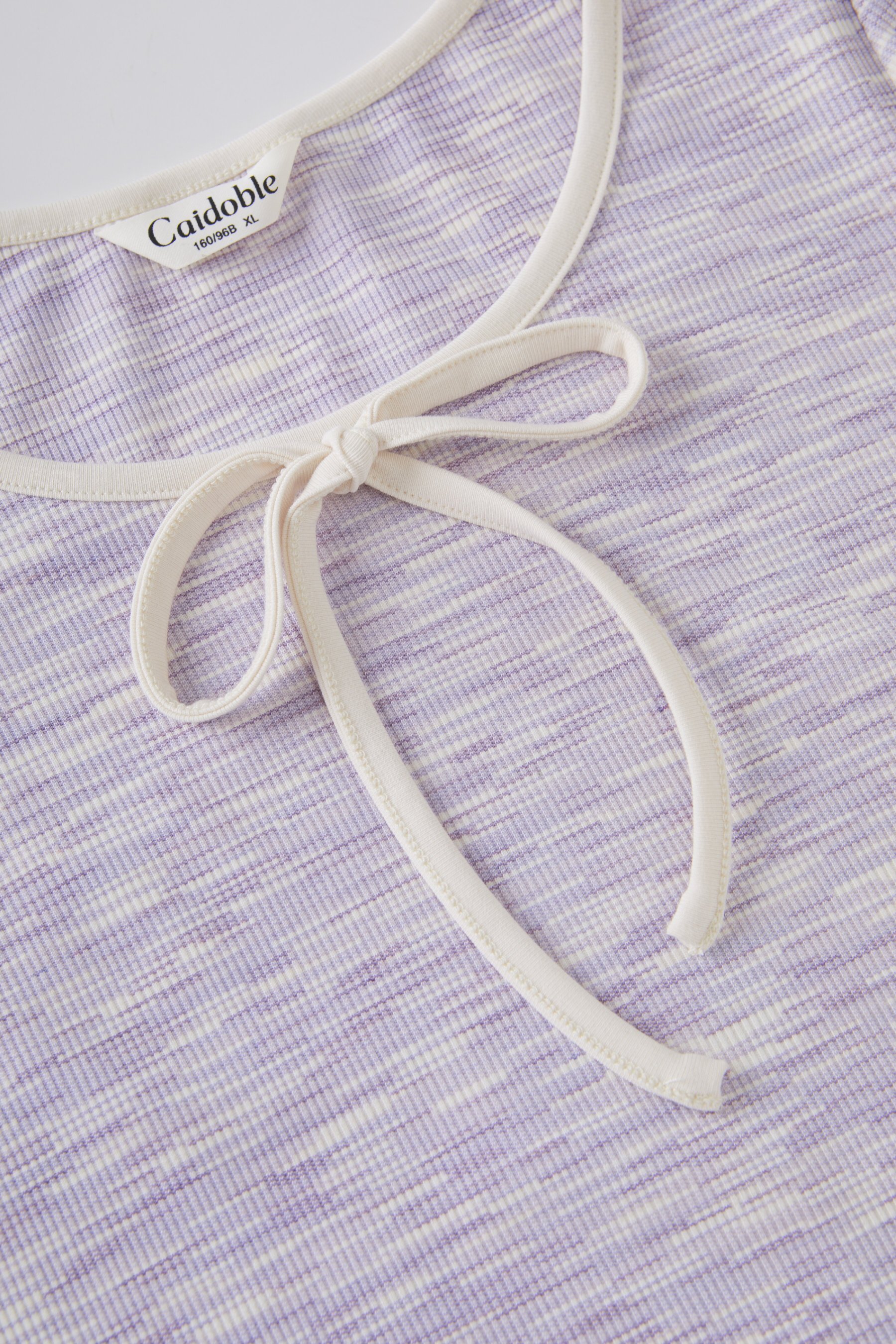 Sweet style bubble sleeve U-neck T-shirt FXZ8068