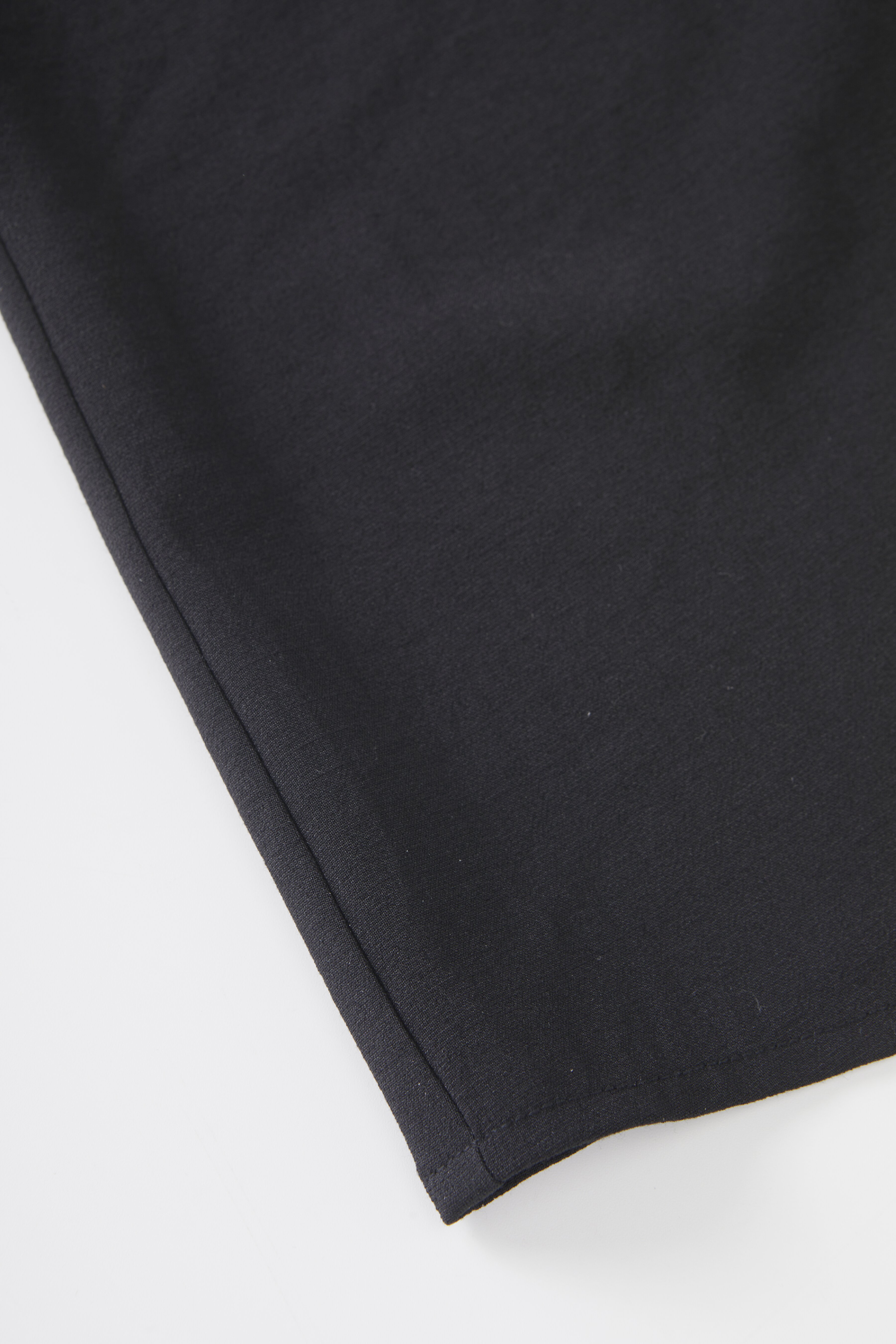 Hollow out round neck woven bubble sleeve shirt FXA8088