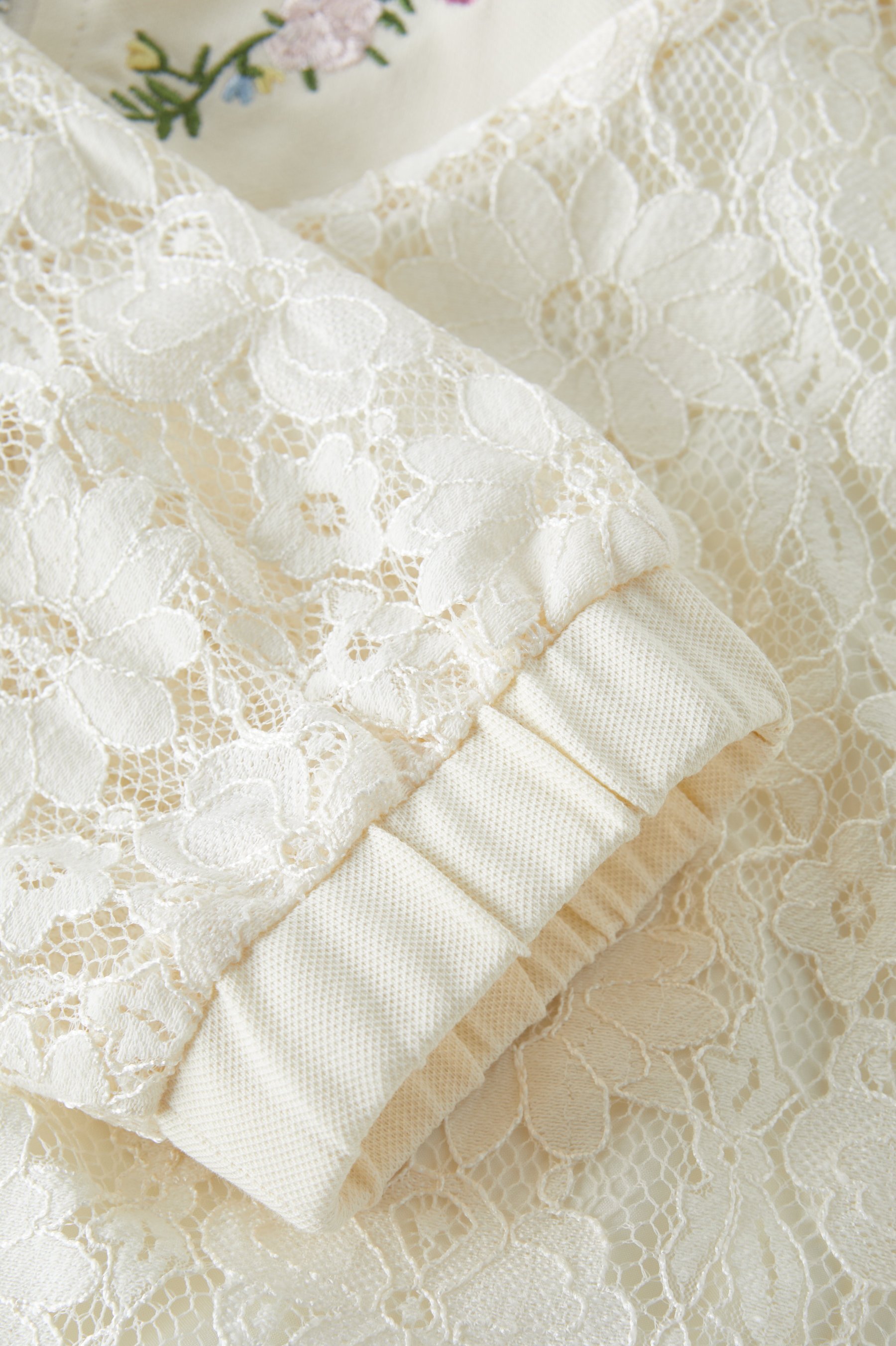 Lace patchwork jacket DDW1803