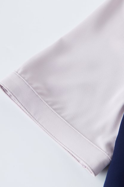 Fake Two-Piece College Style Dress Exq2973