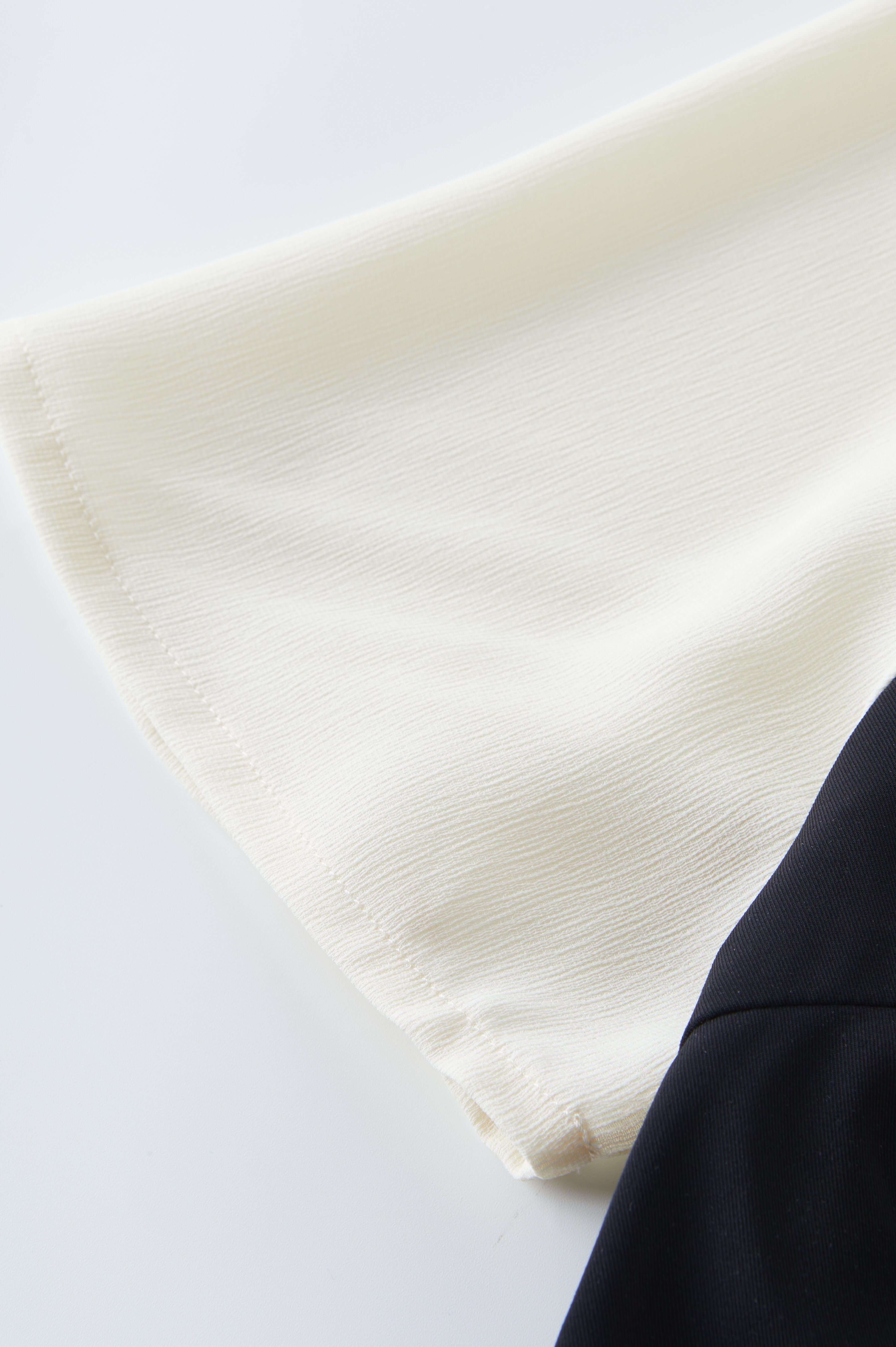 Doll Collar Patchwork Fake Two-Piece Dress DXQ1929