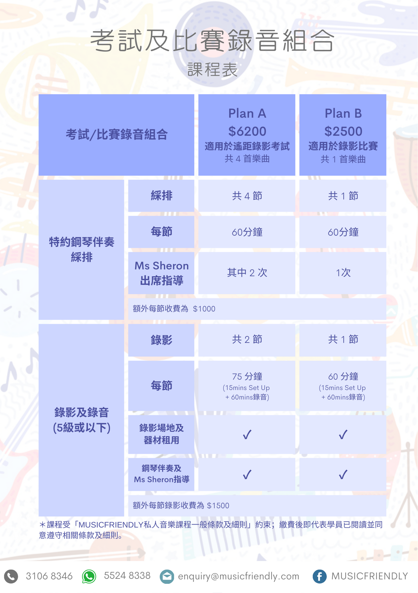 Miss Sheron Wu 小提琴班