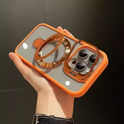 【แฟชั่นล้ำสมัย】เคสโทรศัพท์พร้อมขาตั้งแม่เหล็กคู่
