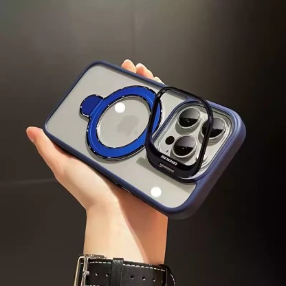 【แฟชั่นล้ำสมัย】เคสโทรศัพท์พร้อมขาตั้งแม่เหล็กคู่