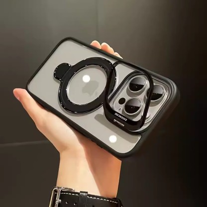 【แฟชั่นล้ำสมัย】เคสโทรศัพท์พร้อมขาตั้งแม่เหล็กคู่