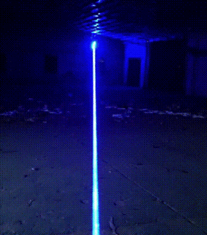 ไฟเลเซอร์จุดเดียวสีแดงและสีเขียว