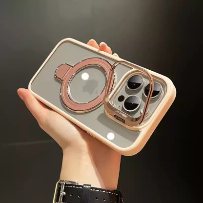 【แฟชั่นล้ำสมัย】เคสโทรศัพท์พร้อมขาตั้งแม่เหล็กคู่