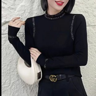 【รุ่นใหม่ฤดูใบไม้ร่วง】เสื้อแคชเมียร์ประดับเพชรเรียบหรูสำหรับคุณแม่