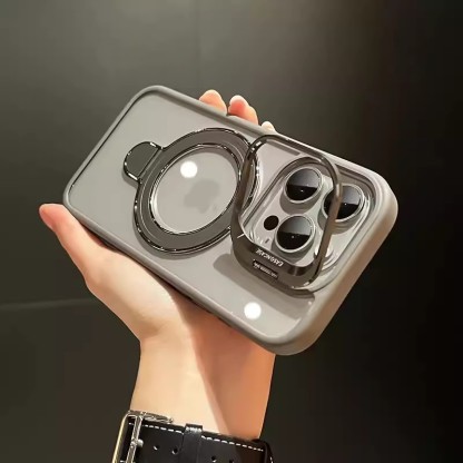 【แฟชั่นล้ำสมัย】เคสโทรศัพท์พร้อมขาตั้งแม่เหล็กคู่