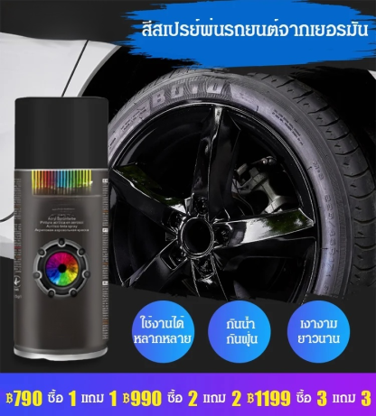 สีสเปรย์พ่นรถยนต์จากเยอรมัน