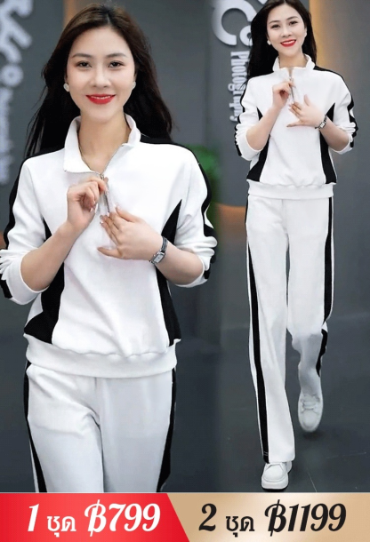 สไตล์ใหม่ ชุดลำลองรุ่นใหม่ แฟชั่น ดูเด็ก 