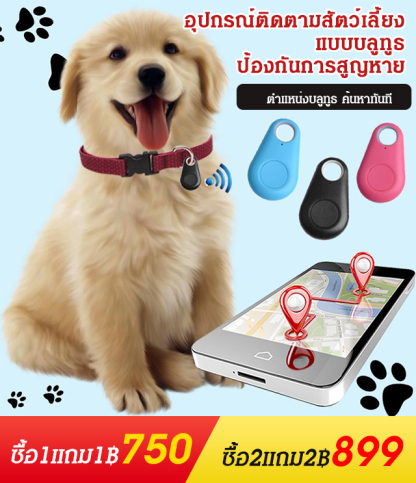 อุปกรณ์Gpsติดตามสัตว์เลี้ยง แบบบลูทูธ ป้องกันการสูญหาย