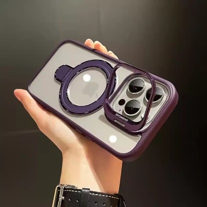 【แฟชั่นล้ำสมัย】เคสโทรศัพท์พร้อมขาตั้งแม่เหล็กคู่