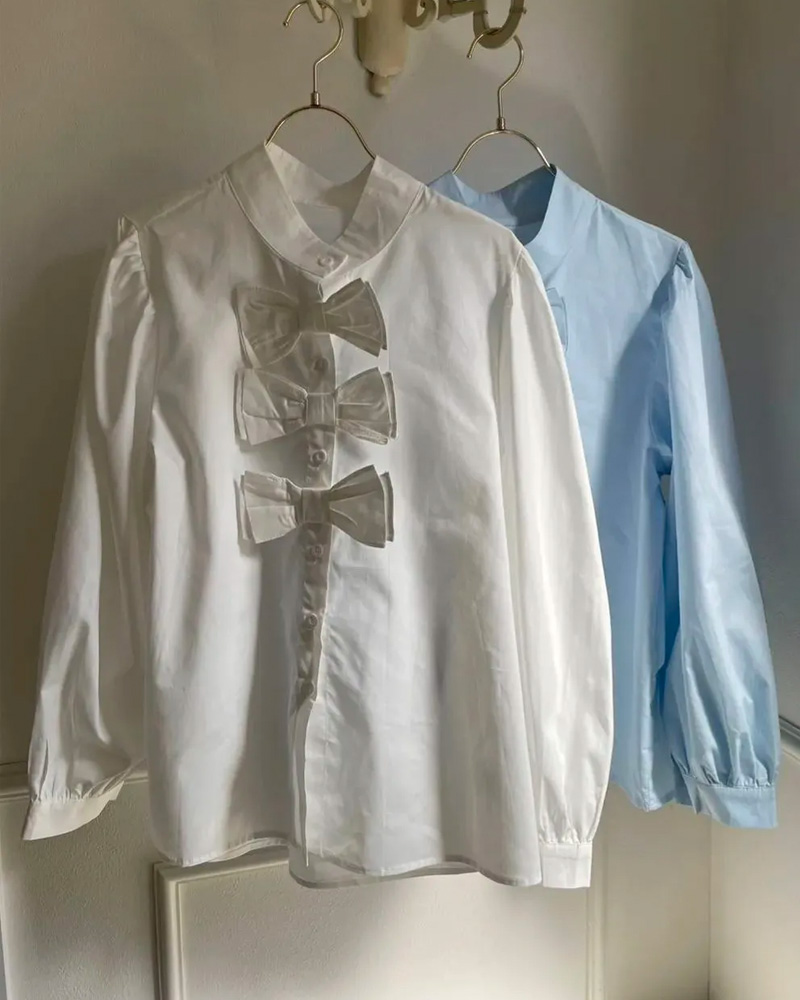 【3連リボンブラウス(sd0093)】