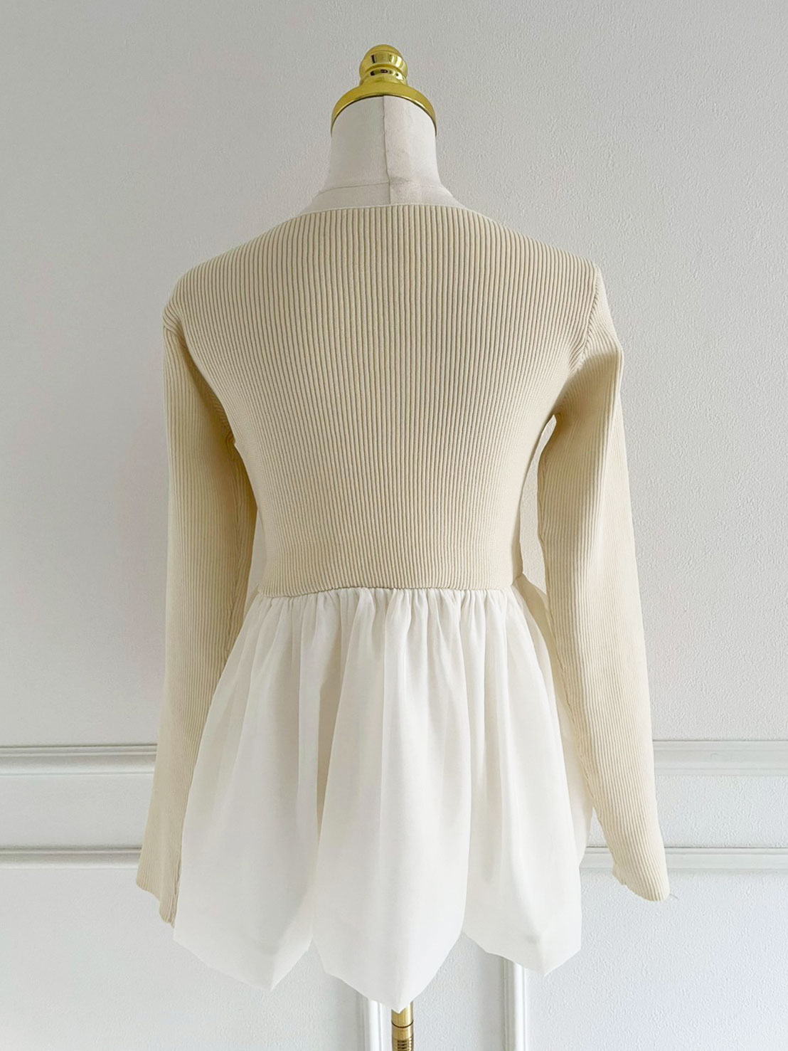 バルーン ドッキングリブニットTOPS(sd8551A)