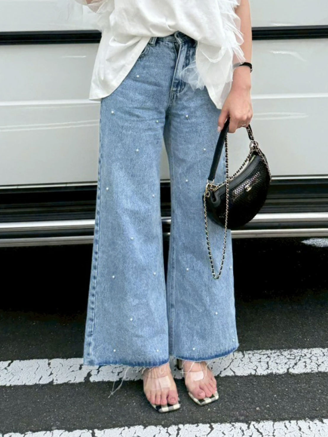 【 ” 絶 妙 ”  ワ イ ド デ ニ ム(j2506-01-0091)】