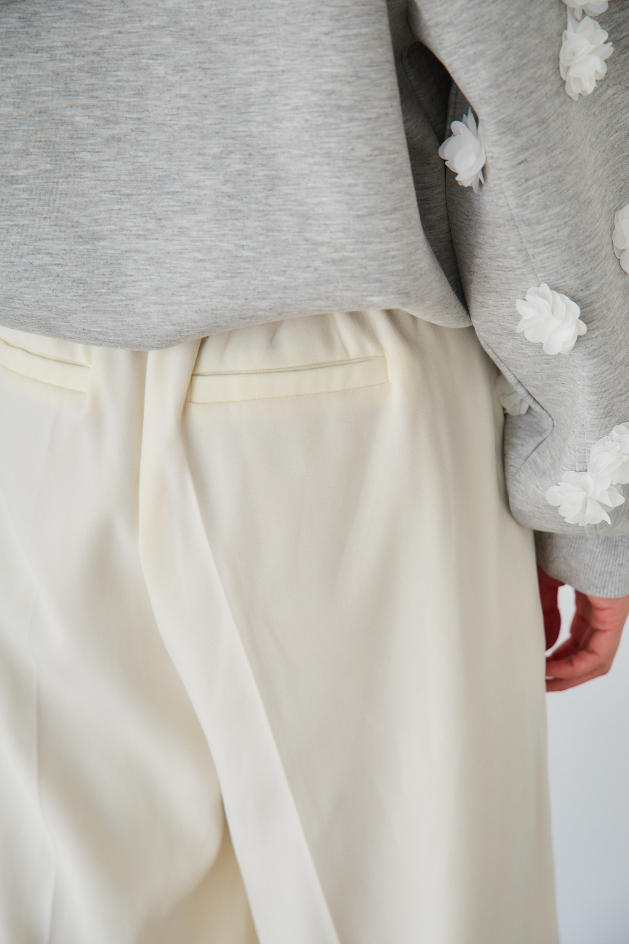 mako×Myuコラボ【さらっと素材♪美脚ワイドタックパンツ(kbm602)】メール便OK