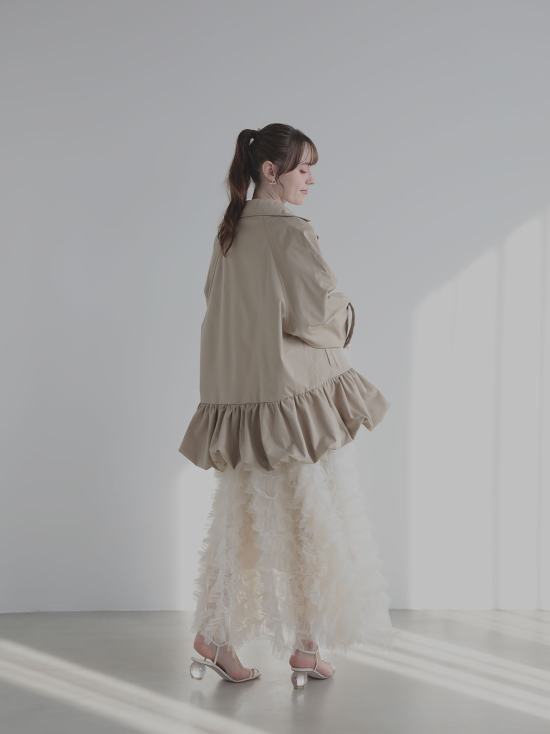 BALLON × PEARL TRENCH COAT(im003)