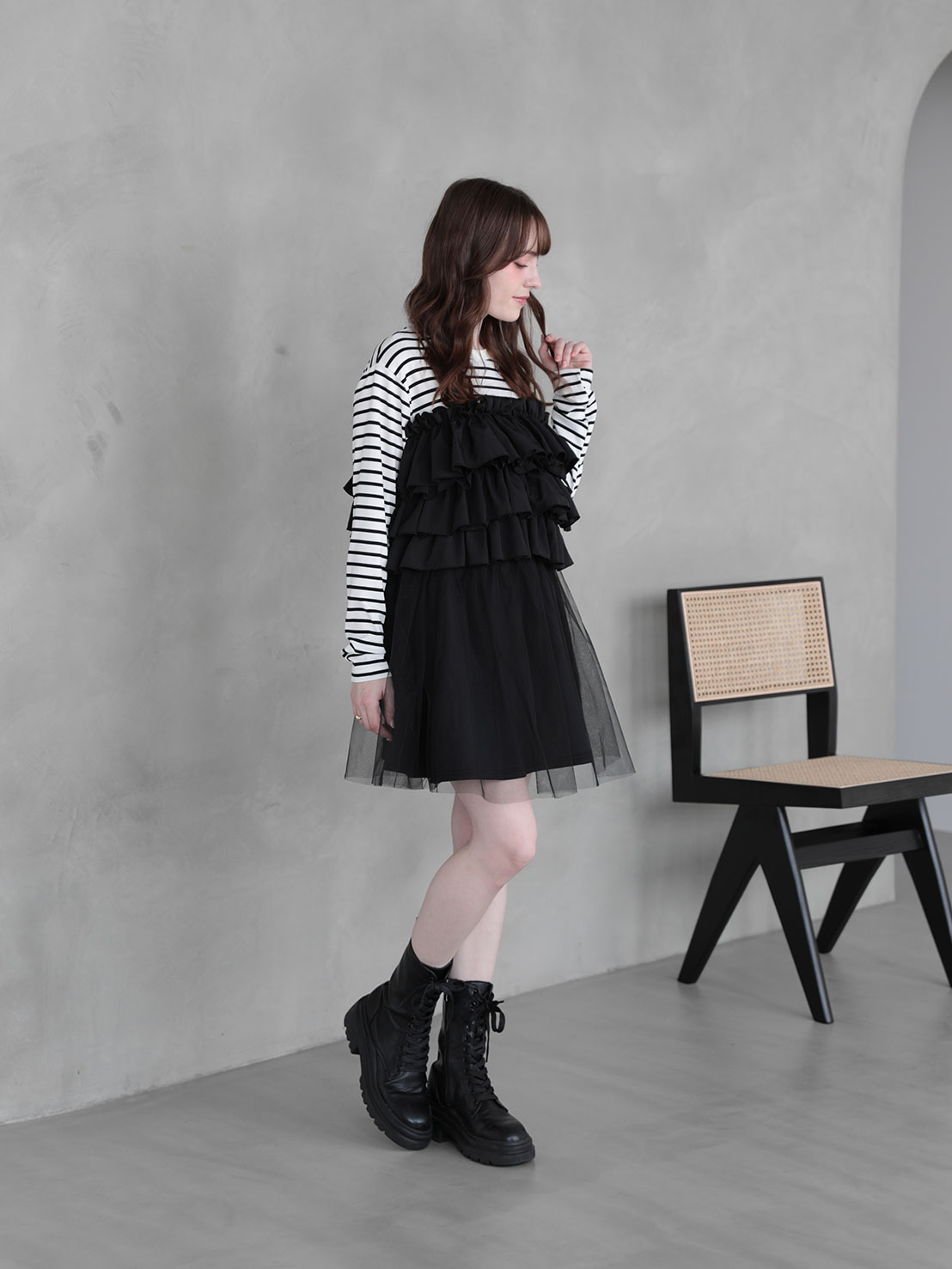 チュール フレアスカート(myuXXXX)