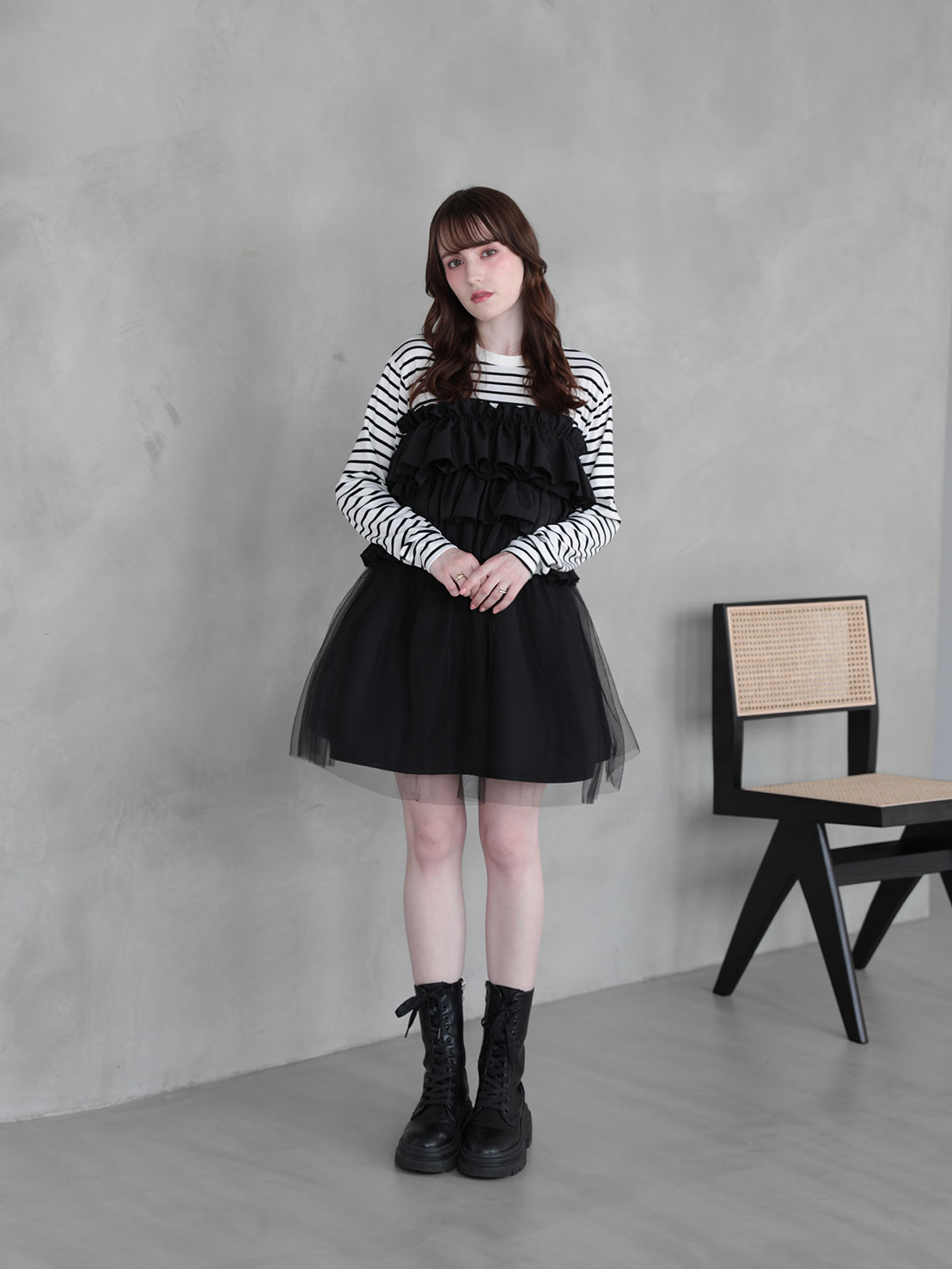 チュール フレアスカート(myuXXXX)