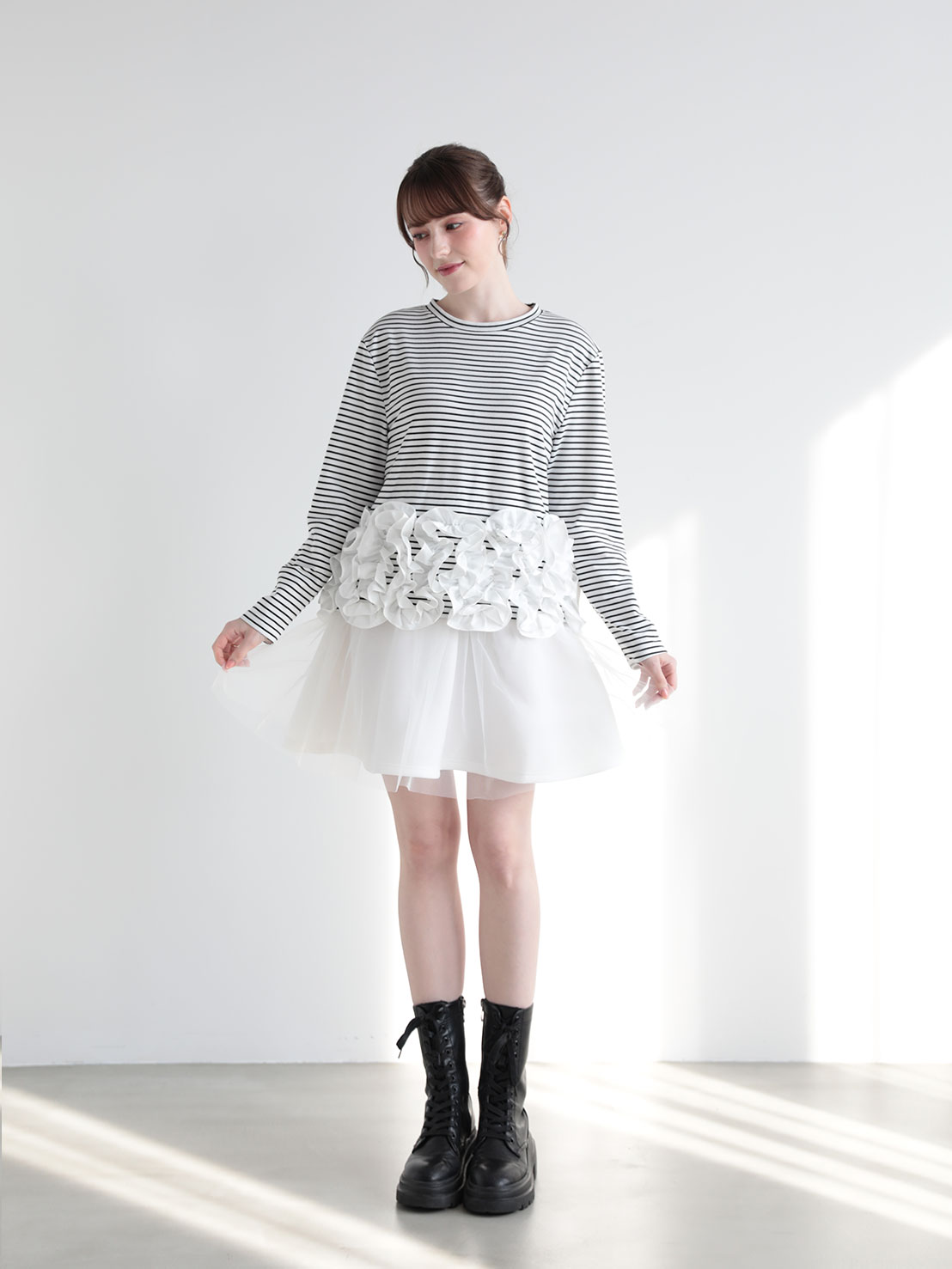 チュール フレアスカート(myuXXXX)