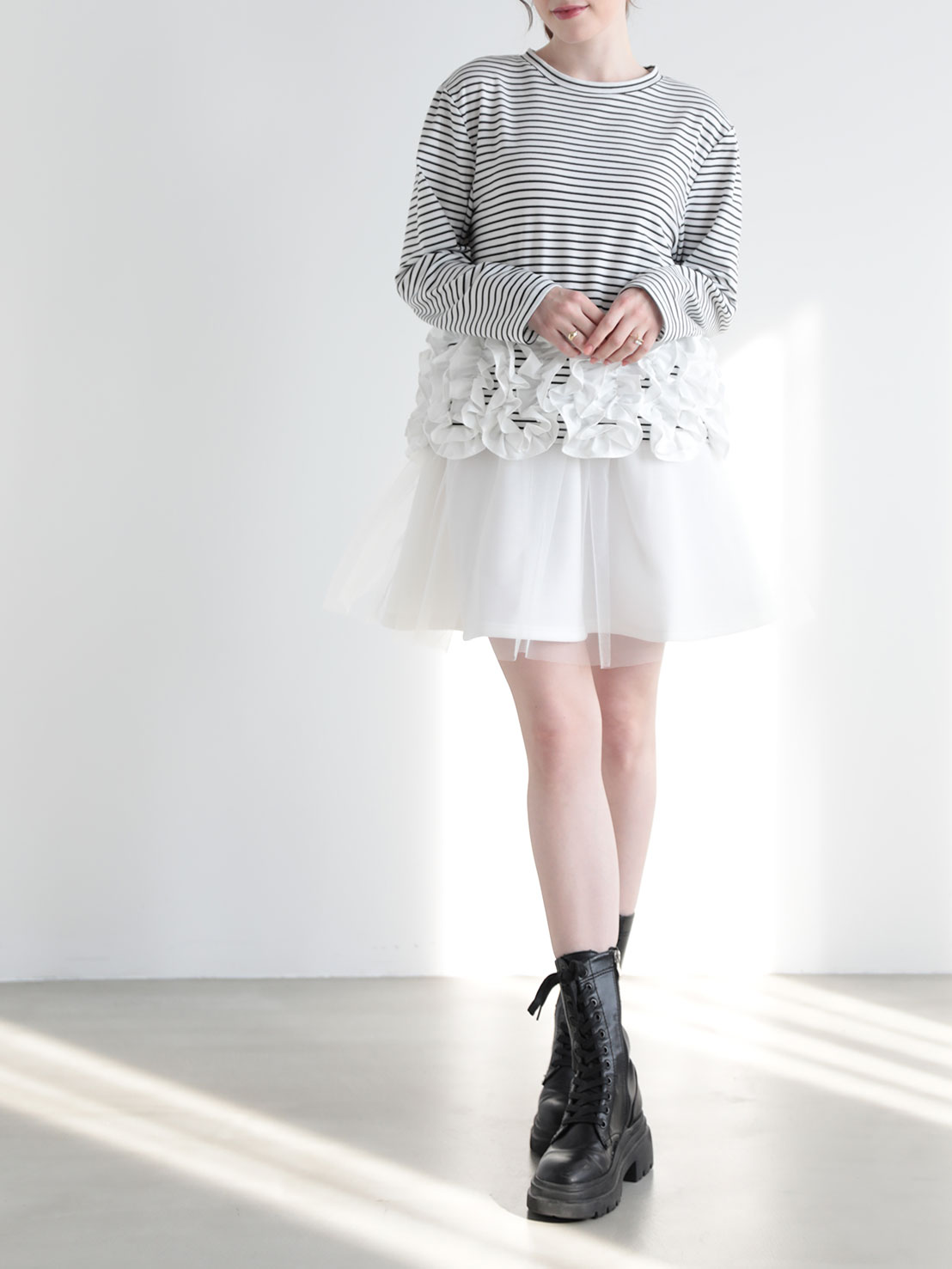 チュール フレアスカート(myuXXXX)