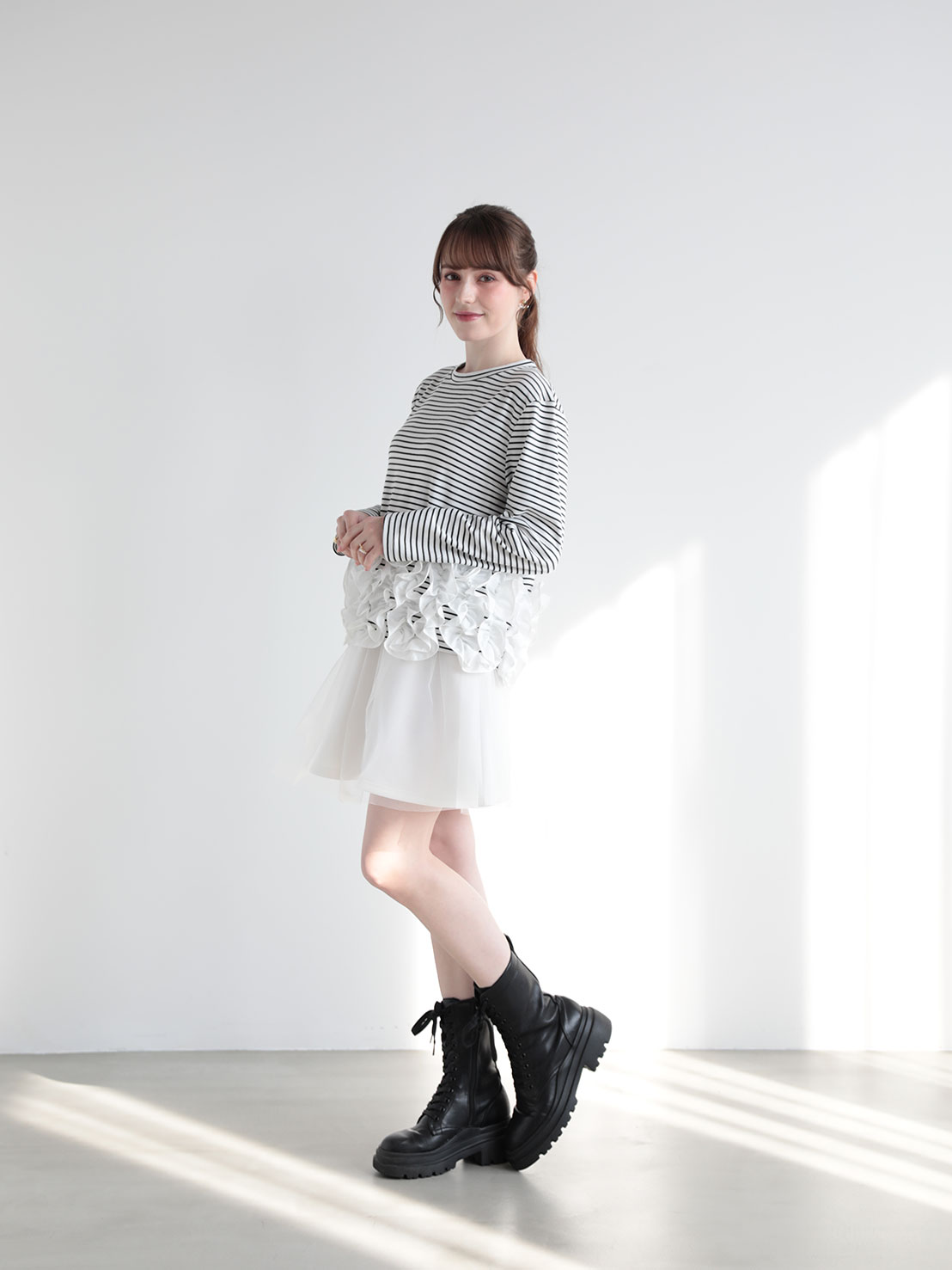 チュール フレアスカート(myuXXXX)