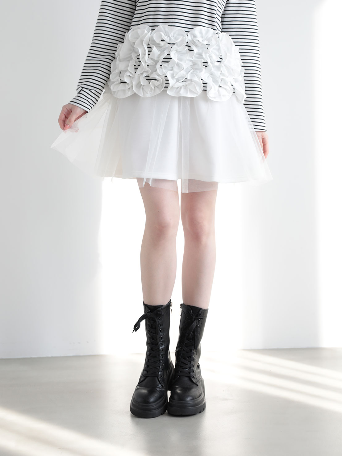 チュール フレアスカート(myuXXXX)