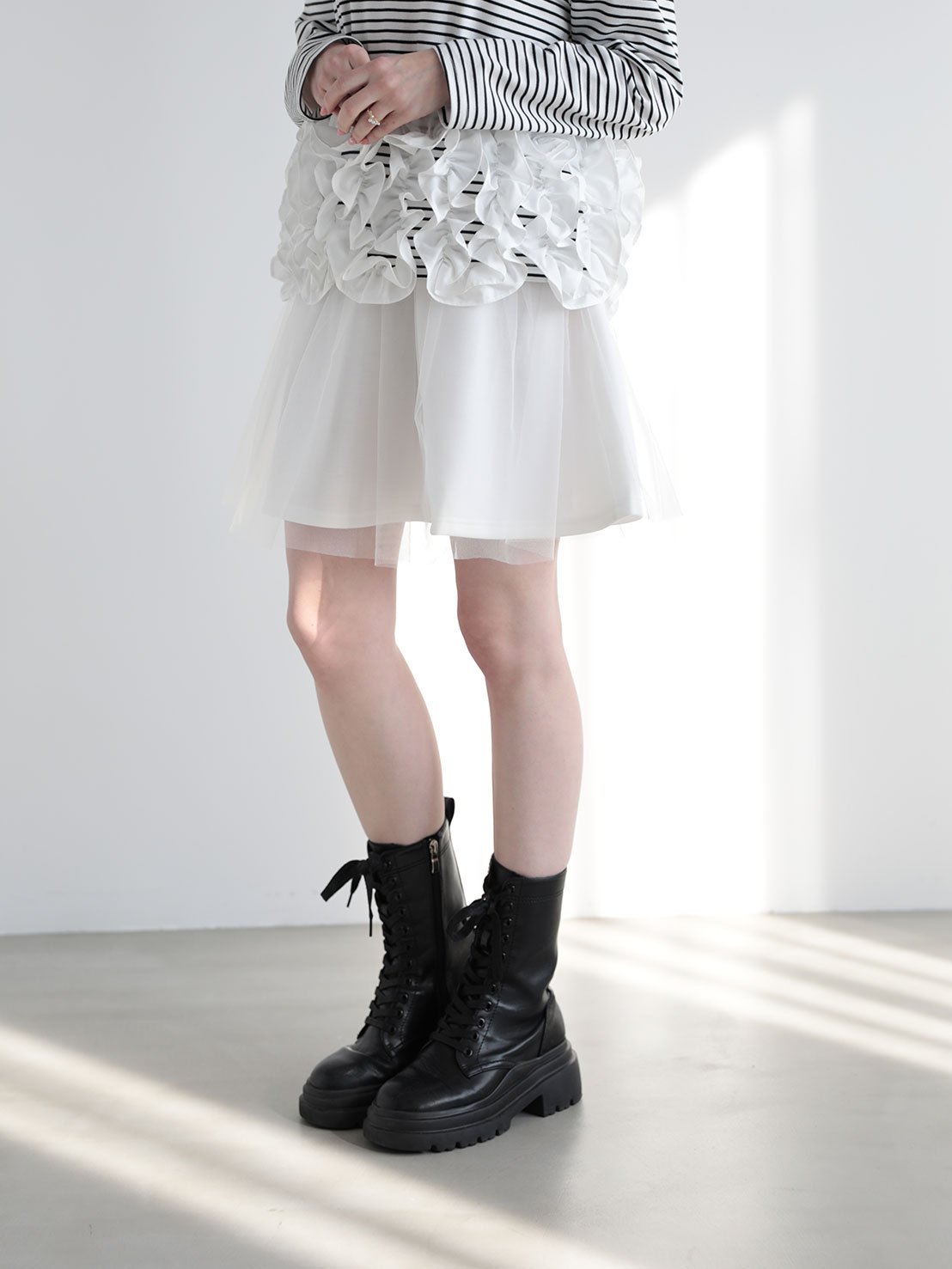 チュール フレアスカート(myuXXXX)