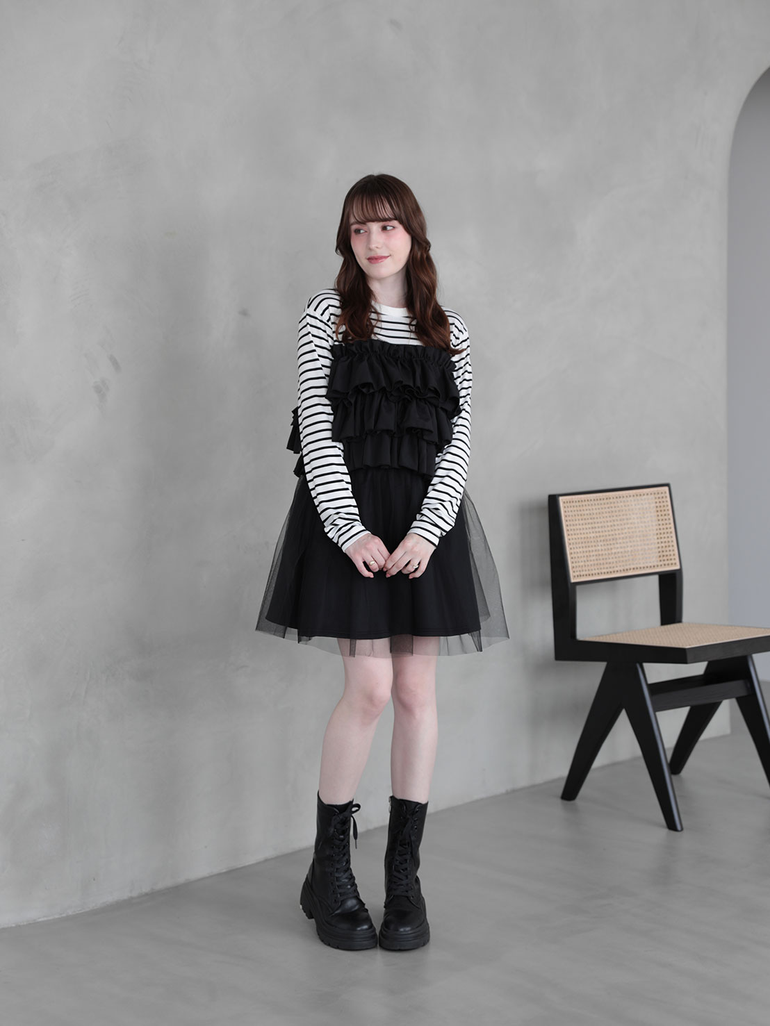 チュール フレアスカート(myuXXXX)