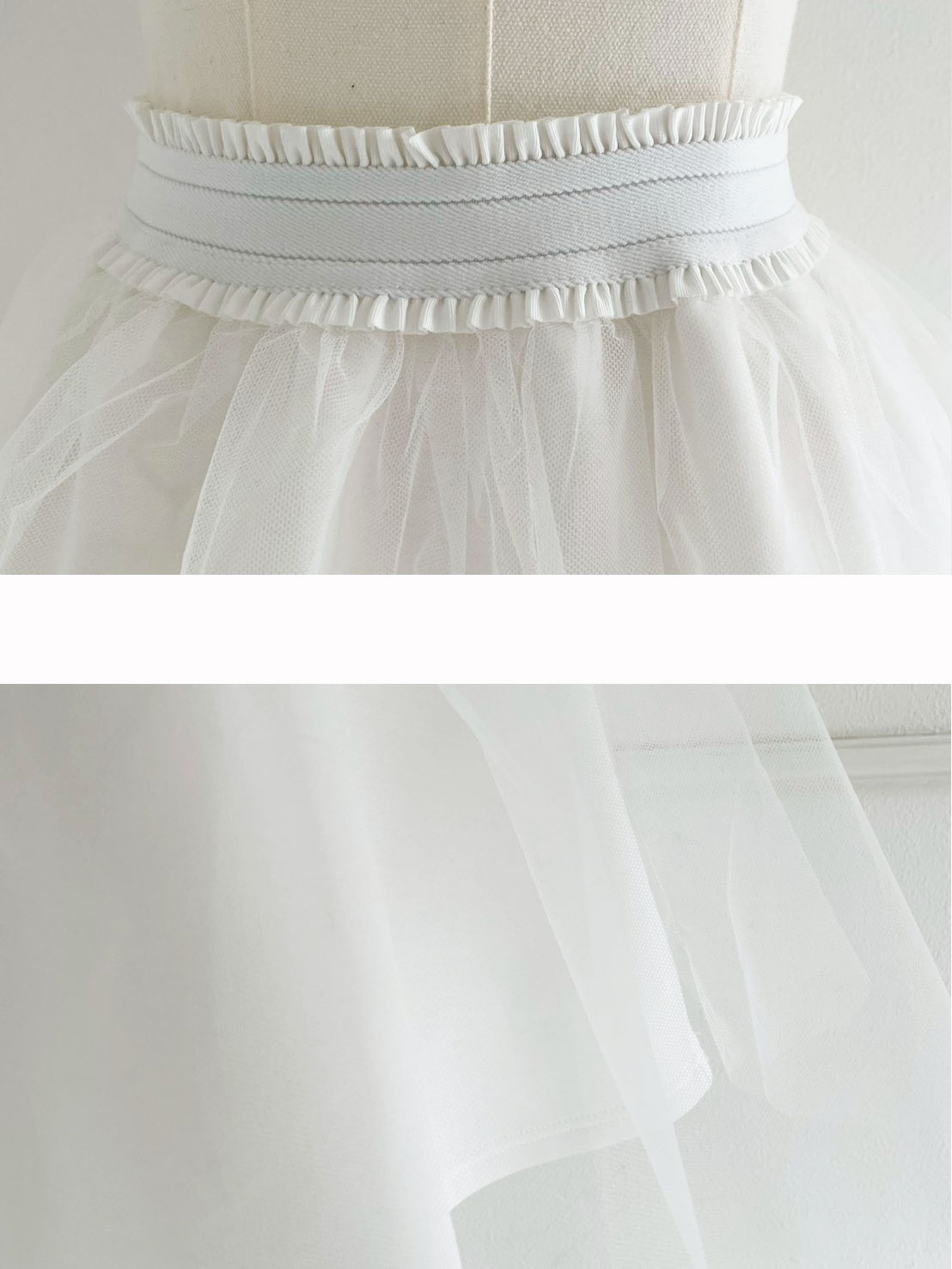 チュール フレアスカート(myu1226)
