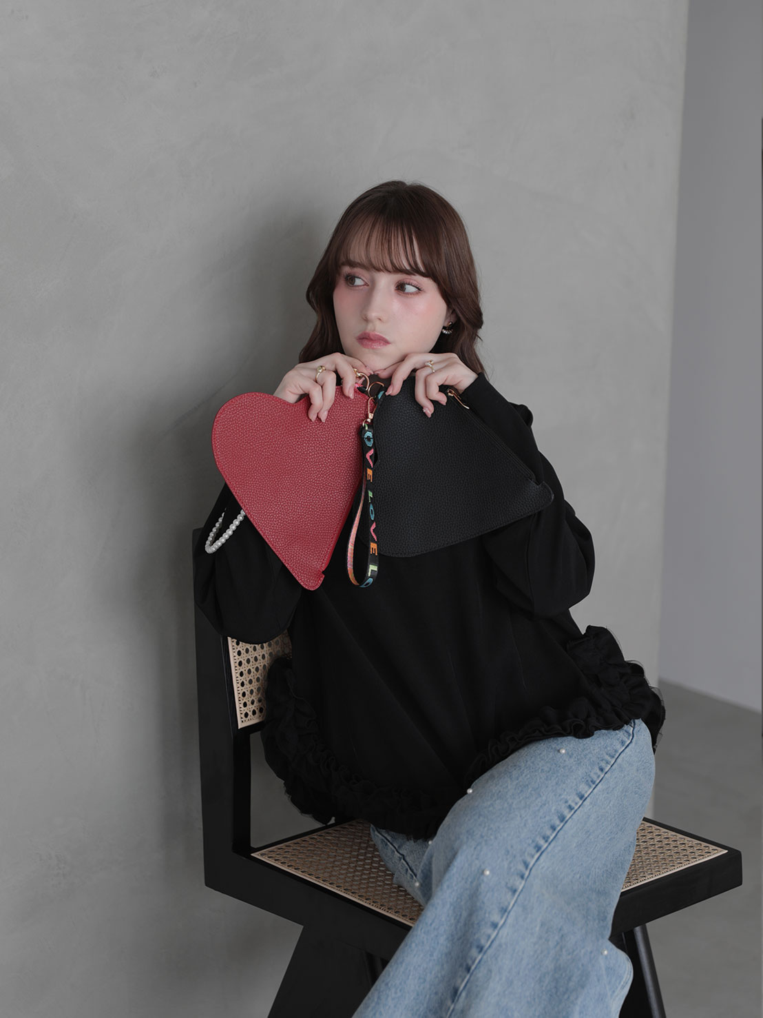 HEART MINI BAG(sz23)