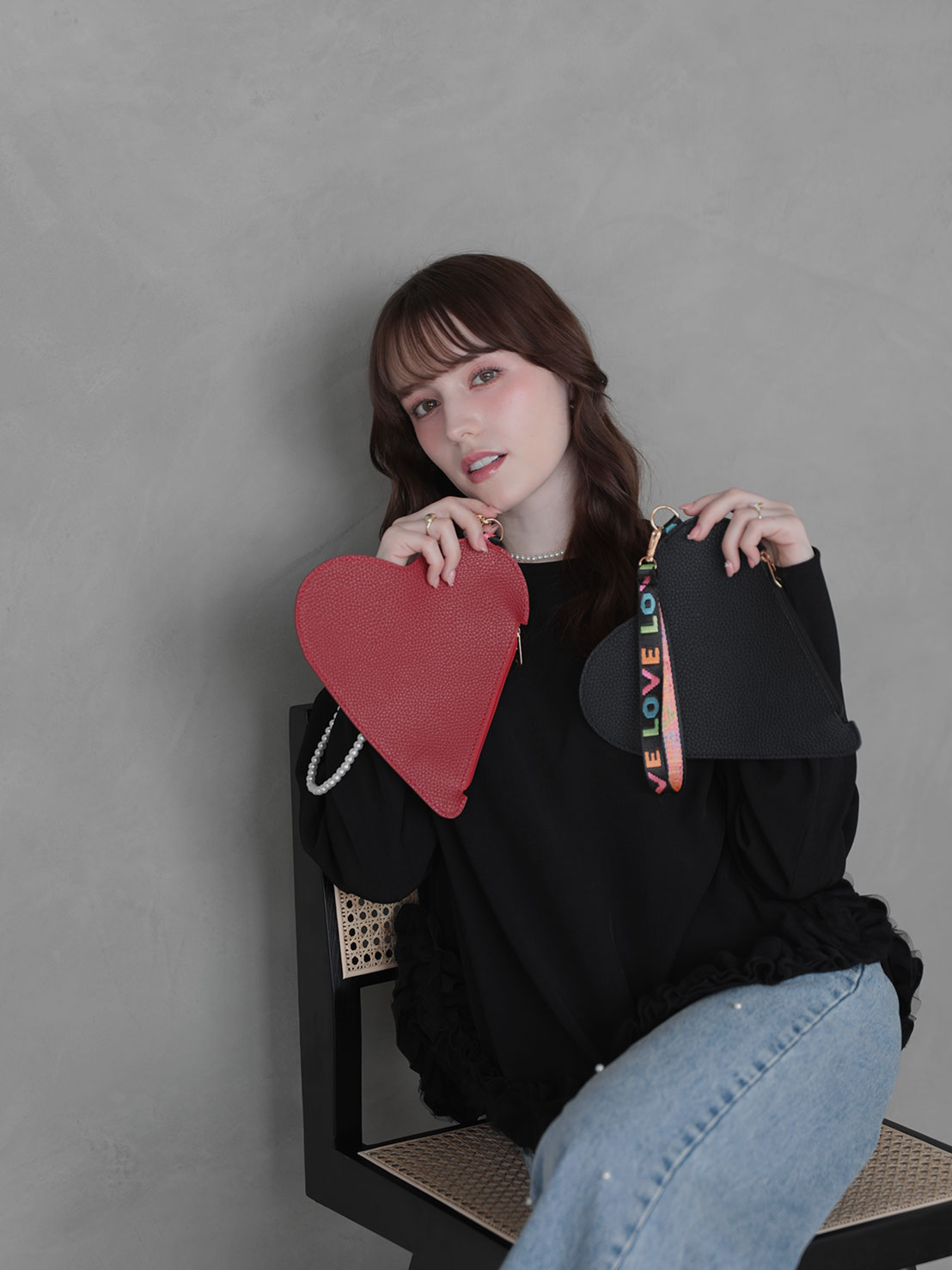 HEART MINI BAG(sz23)