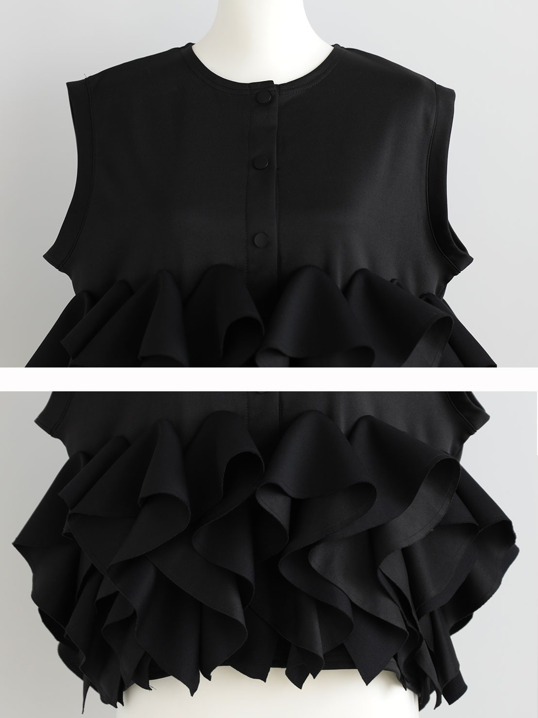 ボンディングフリルジレ(im994)