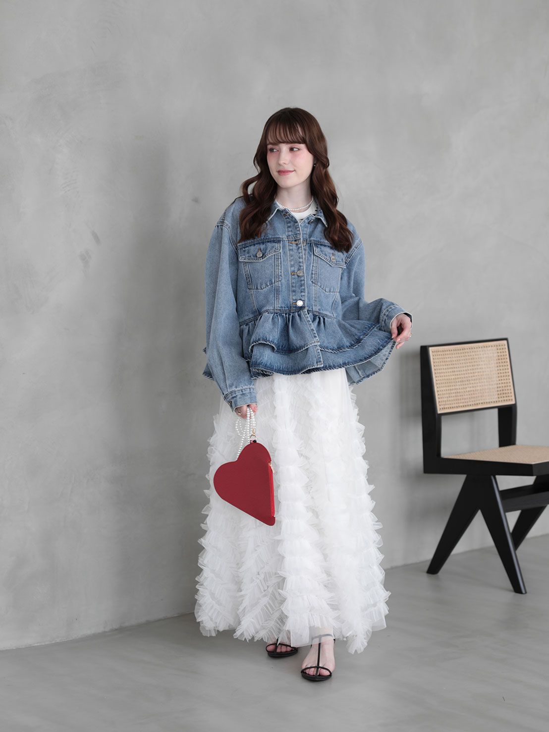 チュールスカート(sz29)