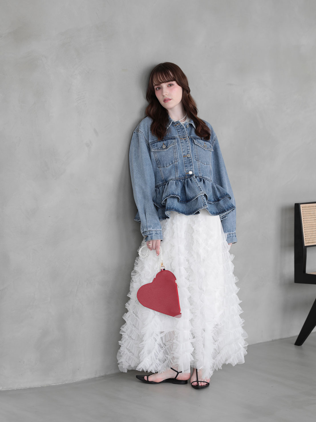 チュールスカート(sz29)