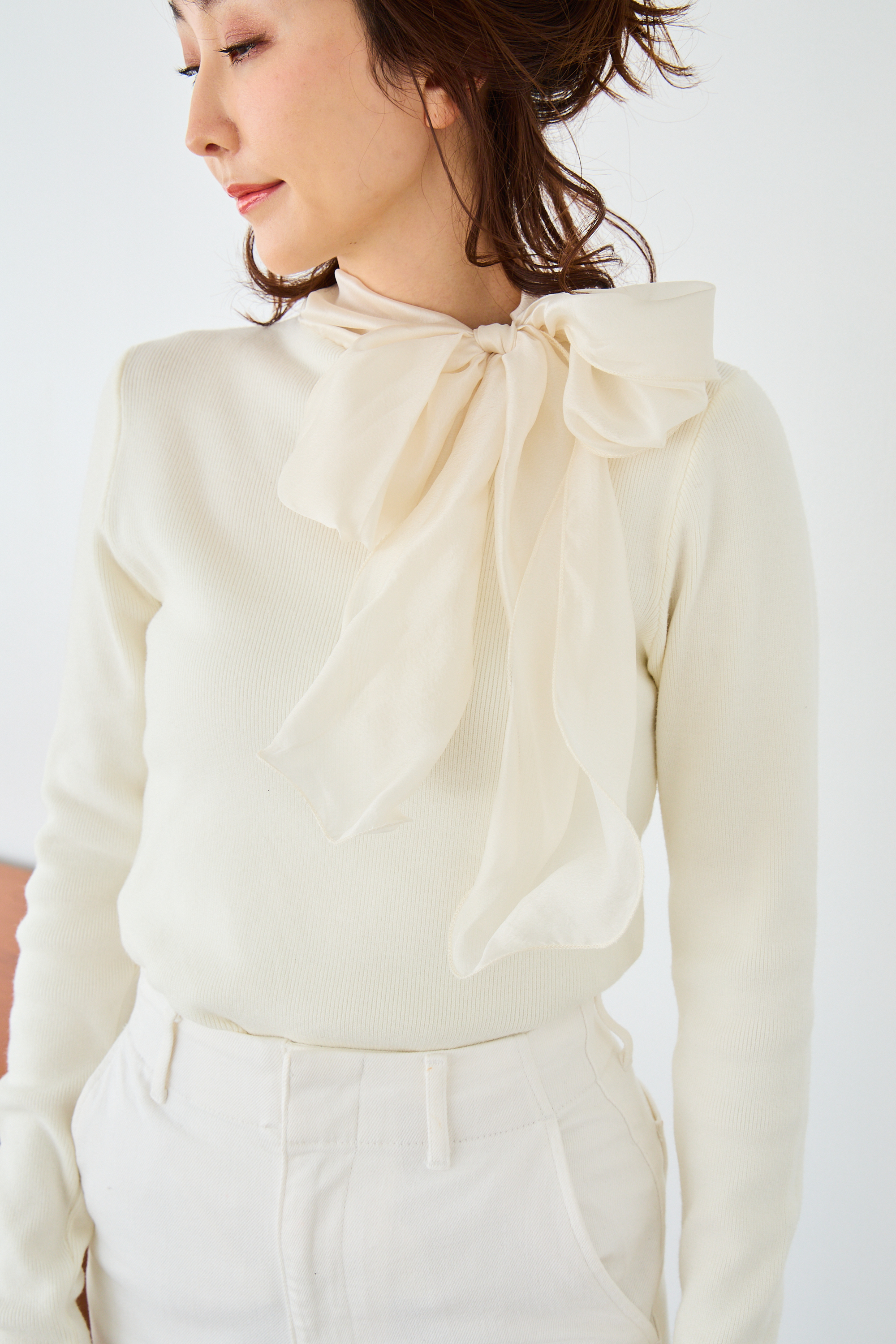 【リボンタイニット(kk2502-5)】