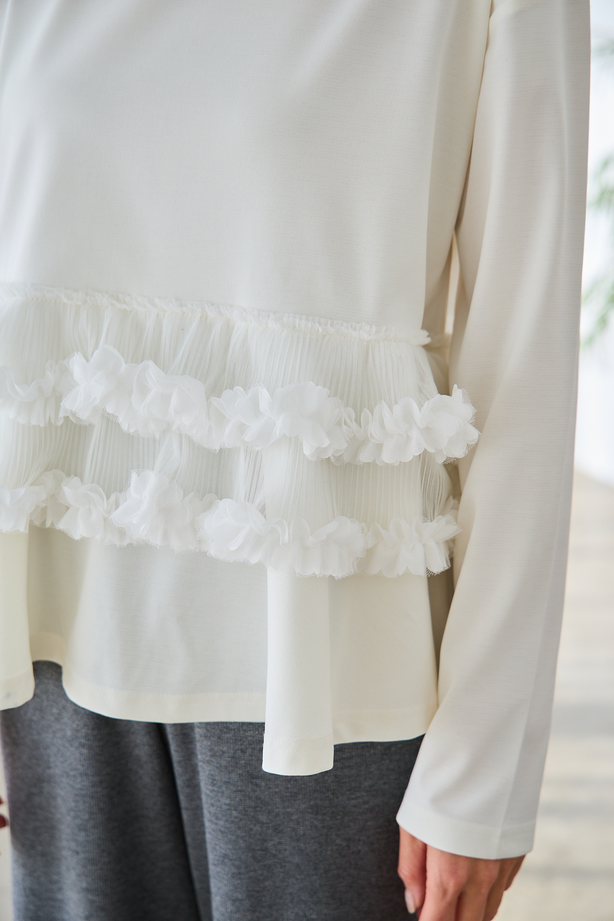 【フリルMIXぺプラムTOPS（myu2002）】