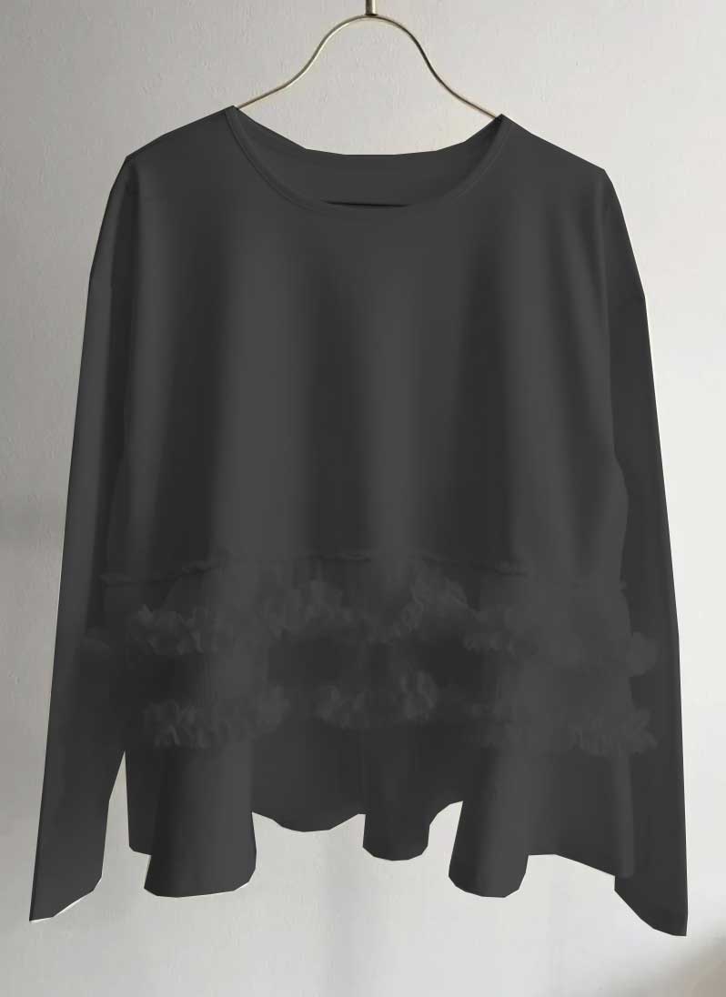 【フリルMIXぺプラムTOPS（myu2002）】