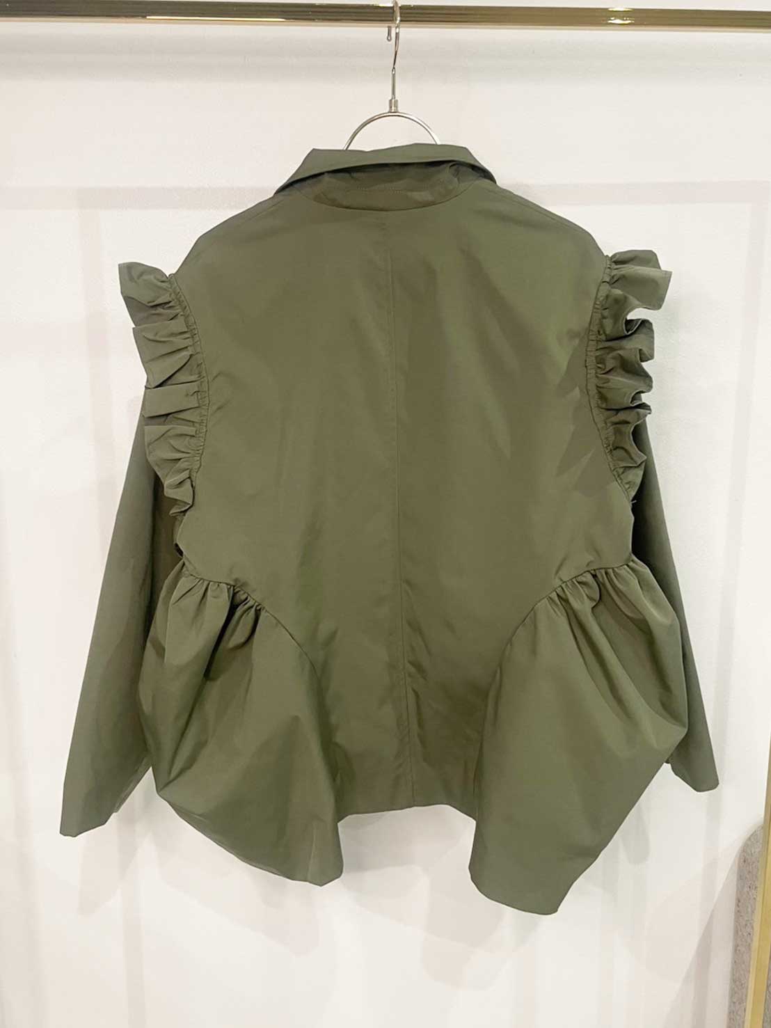 【パンプキン ミリタリートレンチコート(kbm608)】TH