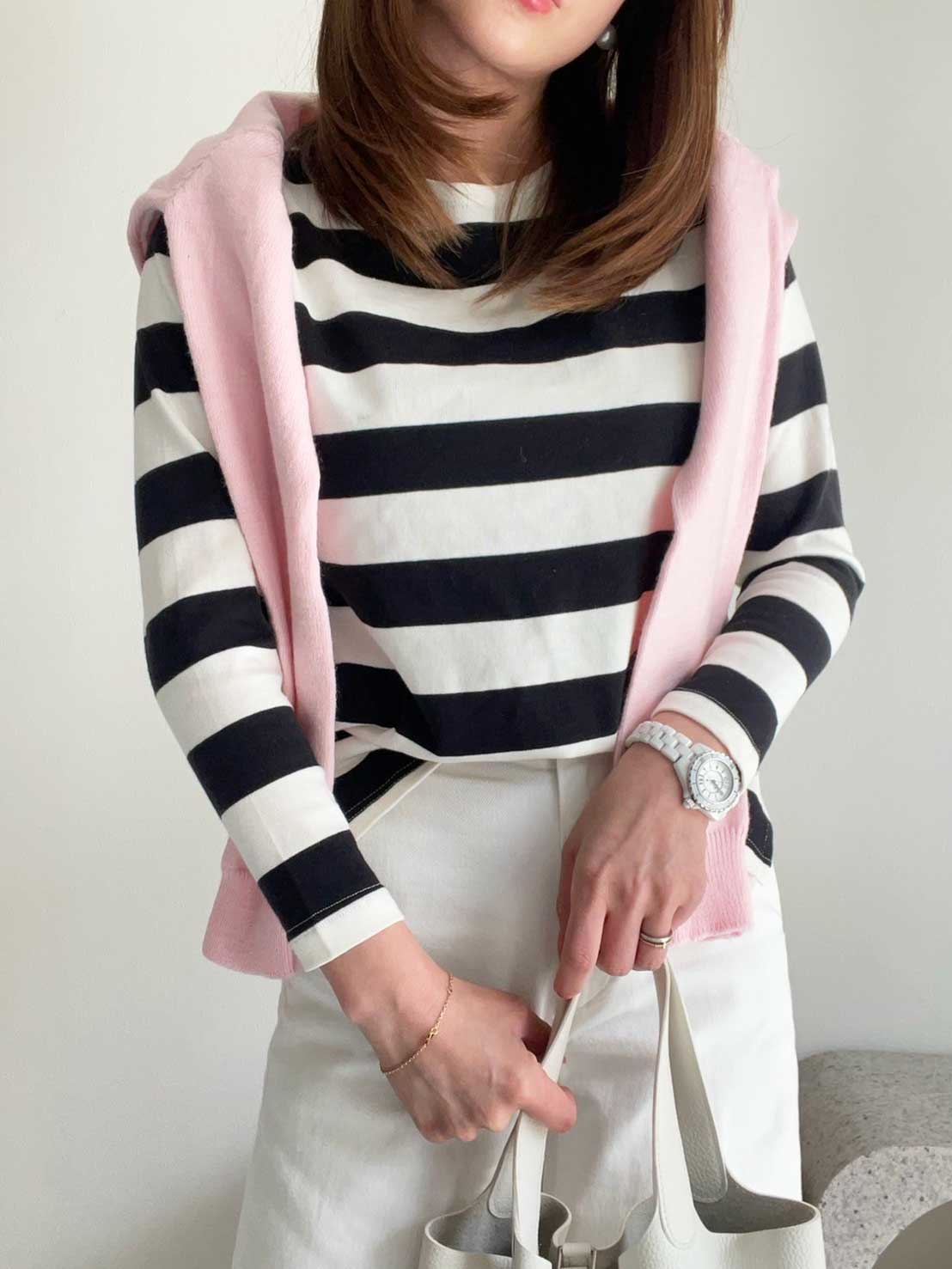 インスタライブで数量限定先行発売♡【MINIボーダーT】