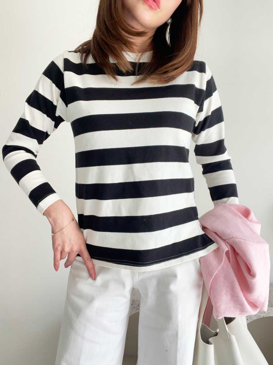 インスタライブで数量限定先行発売♡【MINIボーダーT】