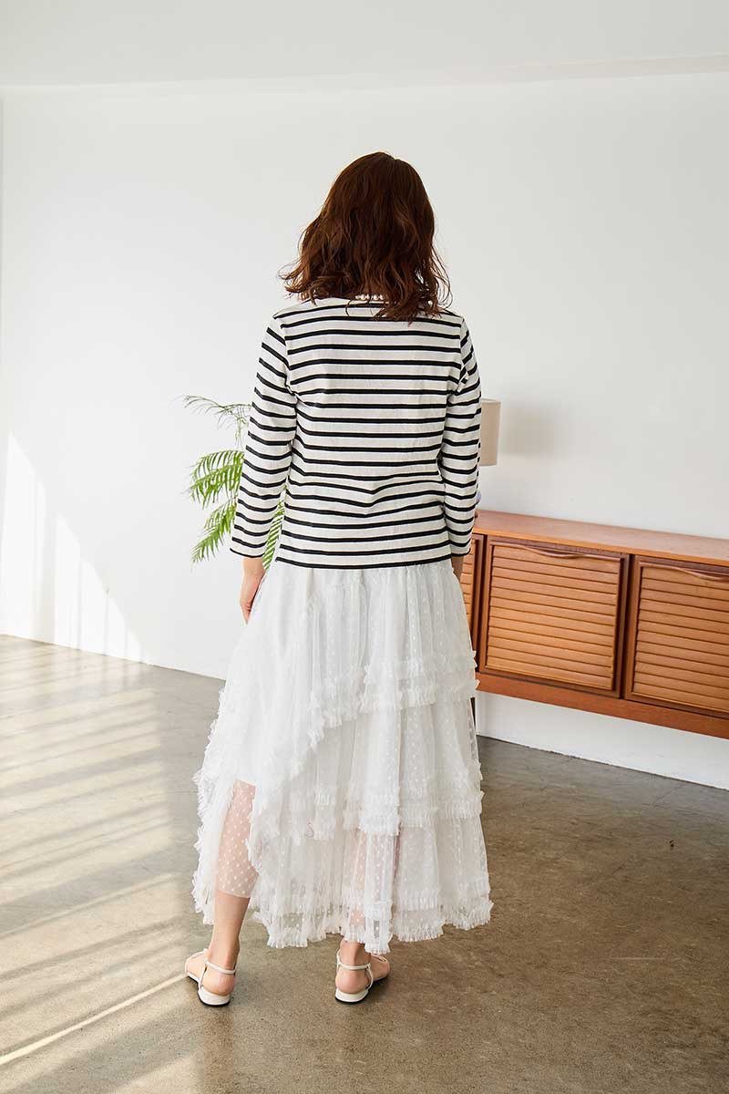 インスタライブで数量限定先行発売♡【MINIボーダーT】